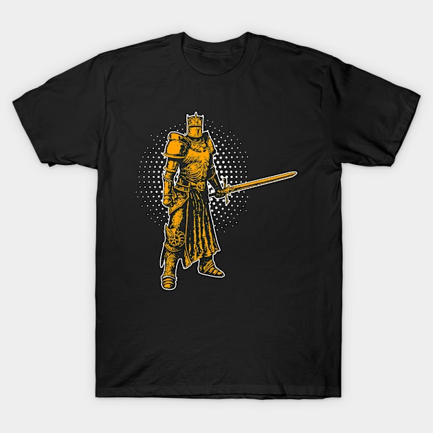 Medieval Knight T-Shirt by Mila46